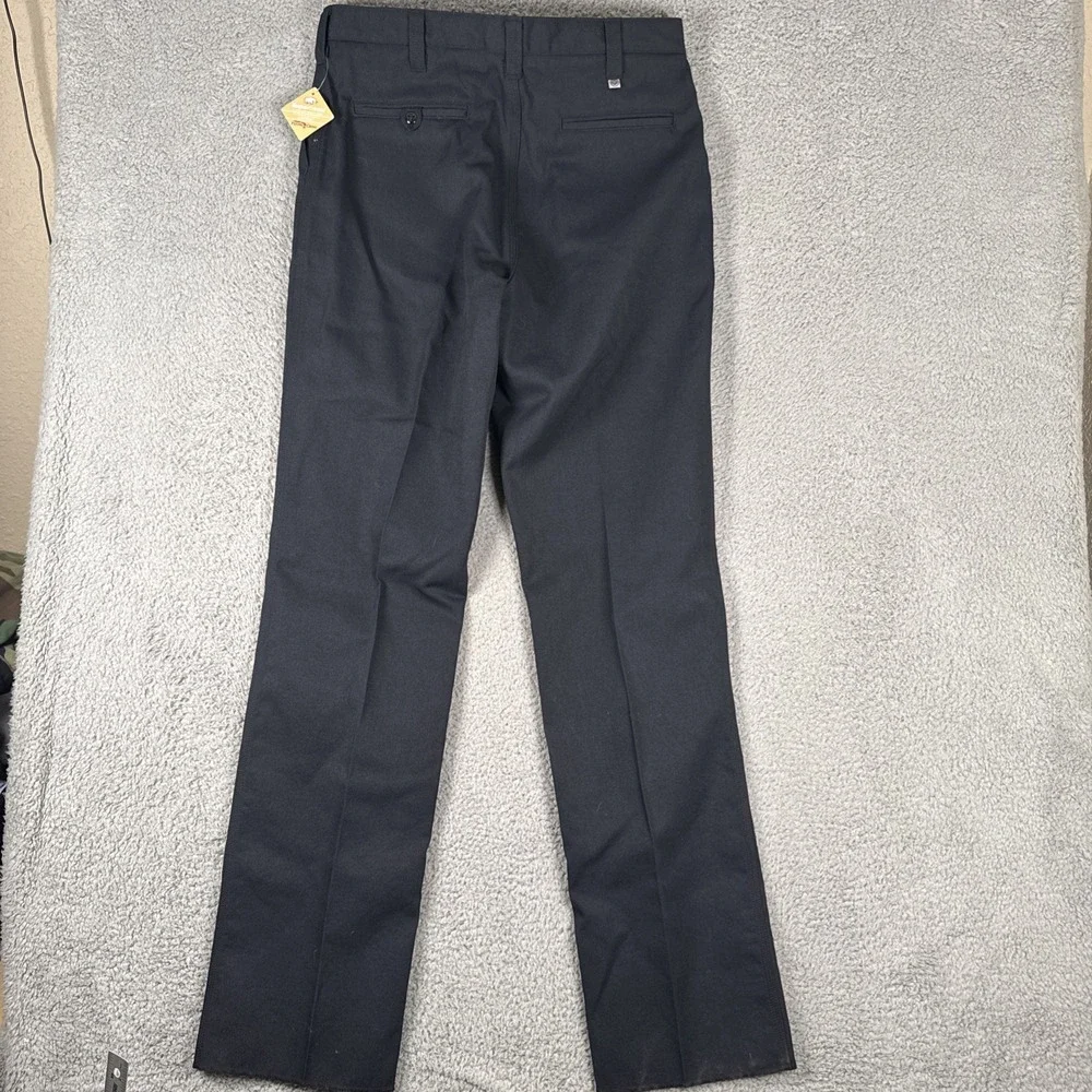 Flying Cross Station Pants Mens 34 Navy Blue Fire Resistant Nomex IIIA Unhemmed